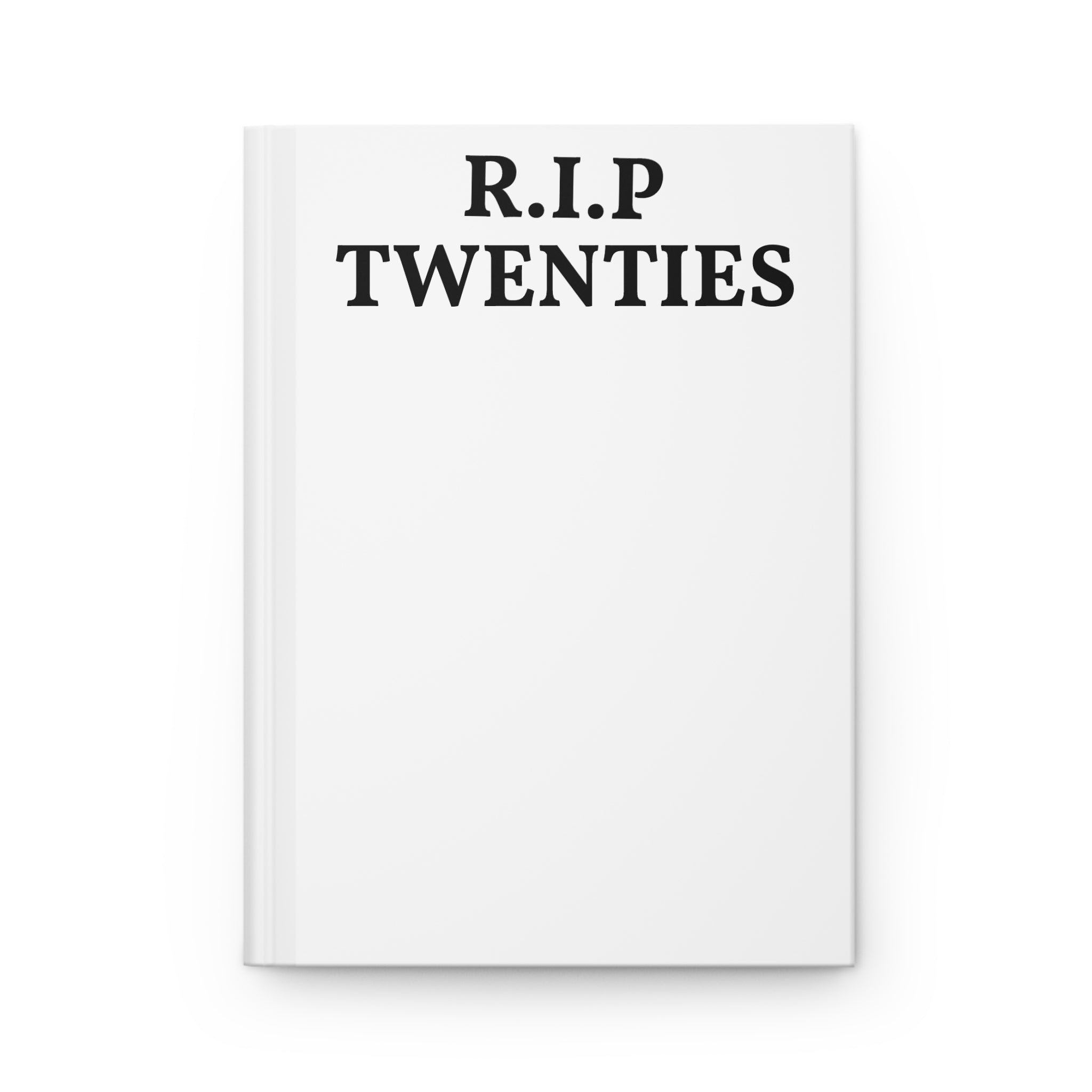 Hardcover Journal — 'Write the Funny Things' Keepsake for Twenty-Something Mums