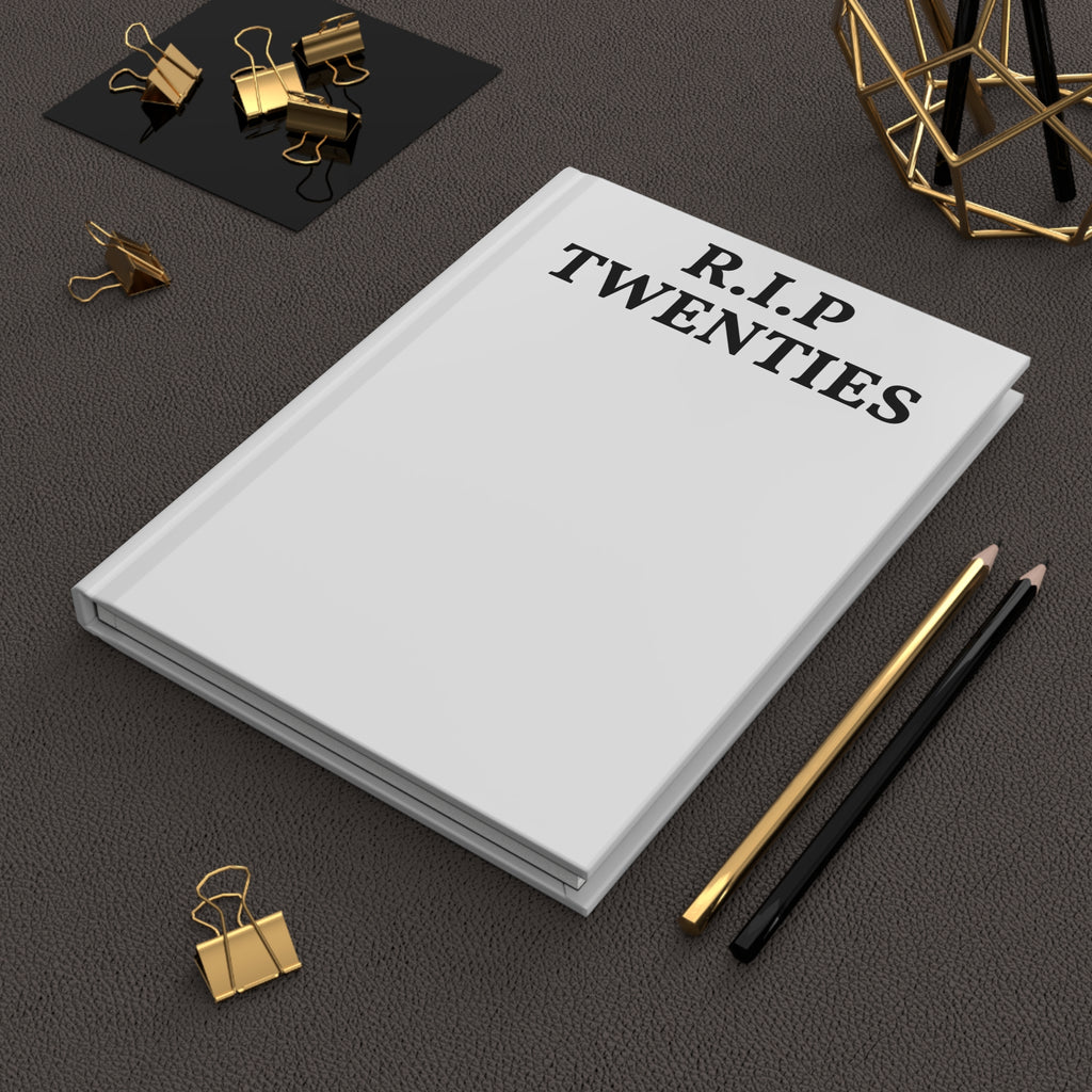 Hardcover Journal — 'Write the Funny Things' Keepsake for Twenty-Something Mums