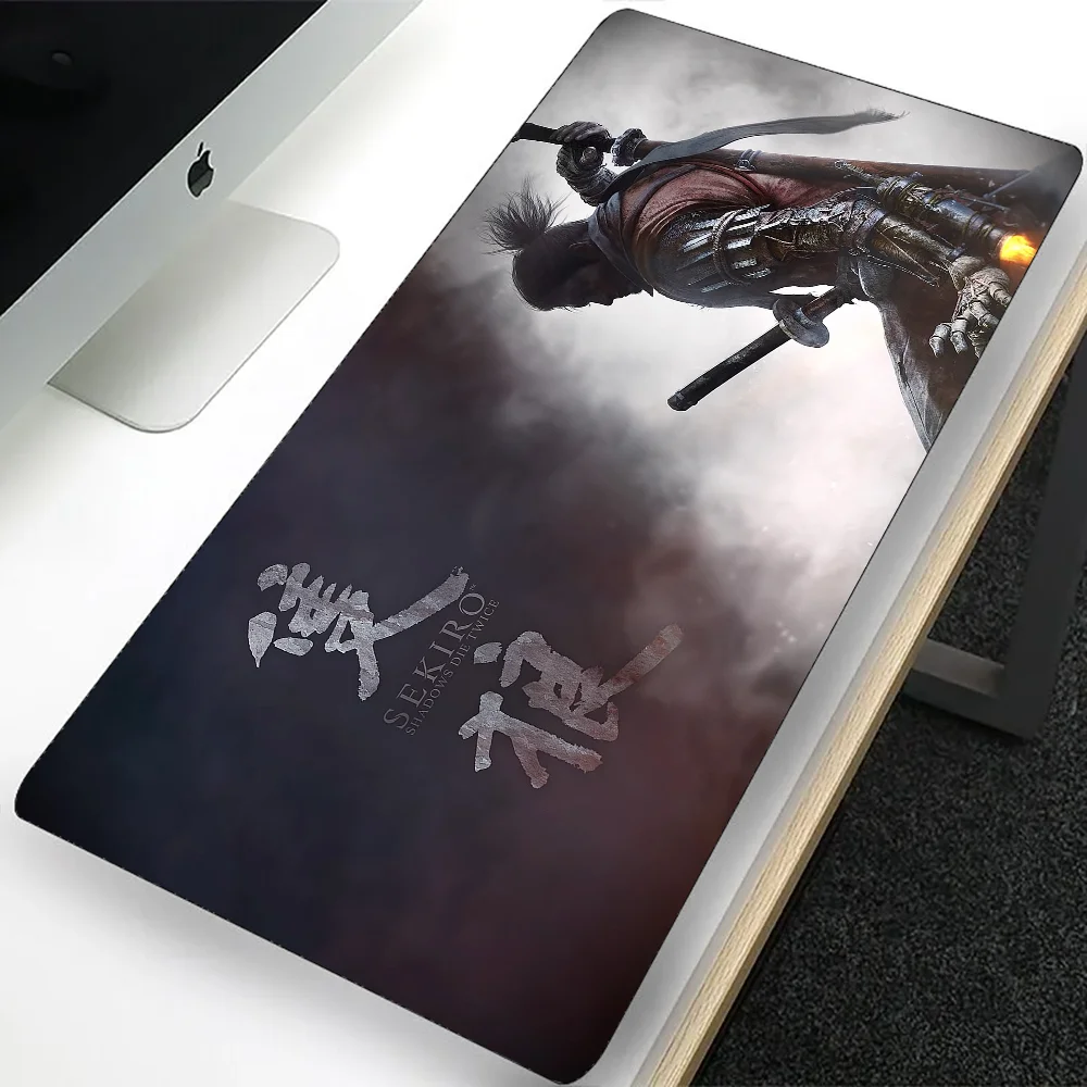 SEKIRO Shadows Die Twice Large Gaming Mouse Pad Computer Mousepad PC Gamer Laptop Mouse Mat XXL Office Keyboard Mat Desk Pad