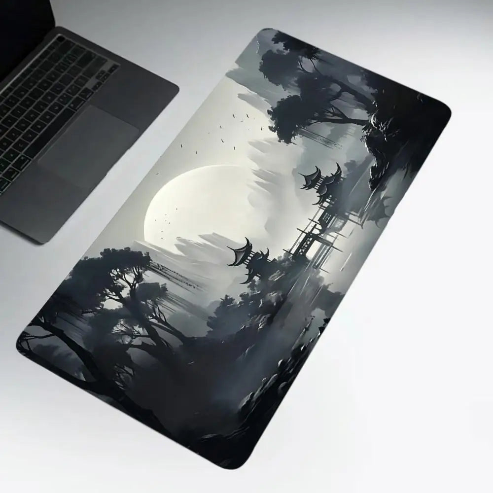 Landscape painting MousePad Mouse Pad Large Computer Office Table Mats XXL Anti-slip HD Gaming Keyboard Mousepads Long Desk Mat