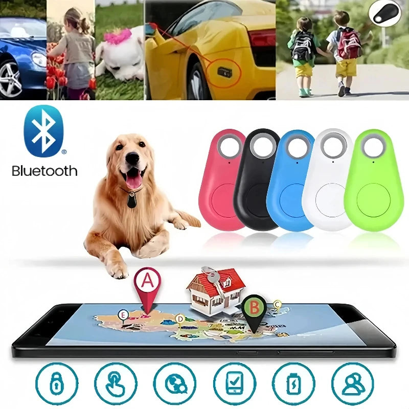 Mini GPS Pet Anti-Lost Tracker with Two-Way Positioning - Wallet-Style Device for Android Smartphones | Pet Accessories