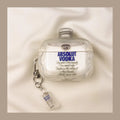 Absolut Vodka AirPods Case Clear  Bottle Shape With Mini Bottle Keychain For  AirPods Pro 2 Creative Ins Cover AirPods Pro3