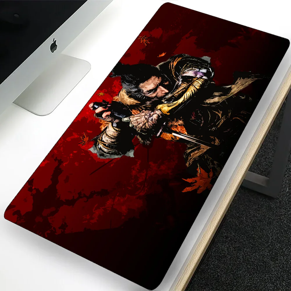 SEKIRO Shadows Die Twice Large Gaming Mouse Pad Computer Mousepad PC Gamer Laptop Mouse Mat XXL Office Keyboard Mat Desk Pad