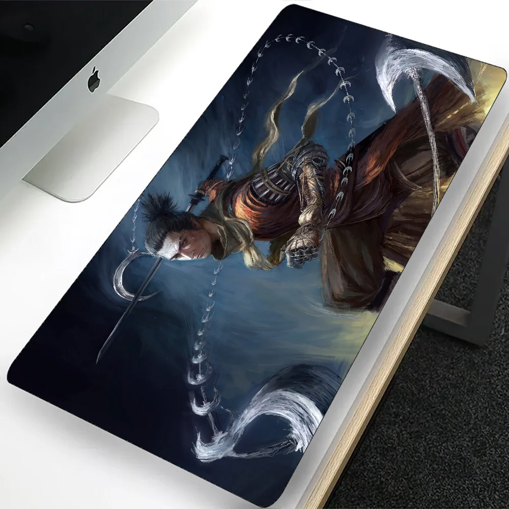 SEKIRO Shadows Die Twice Large Gaming Mouse Pad Computer Mousepad PC Gamer Laptop Mouse Mat XXL Office Keyboard Mat Desk Pad