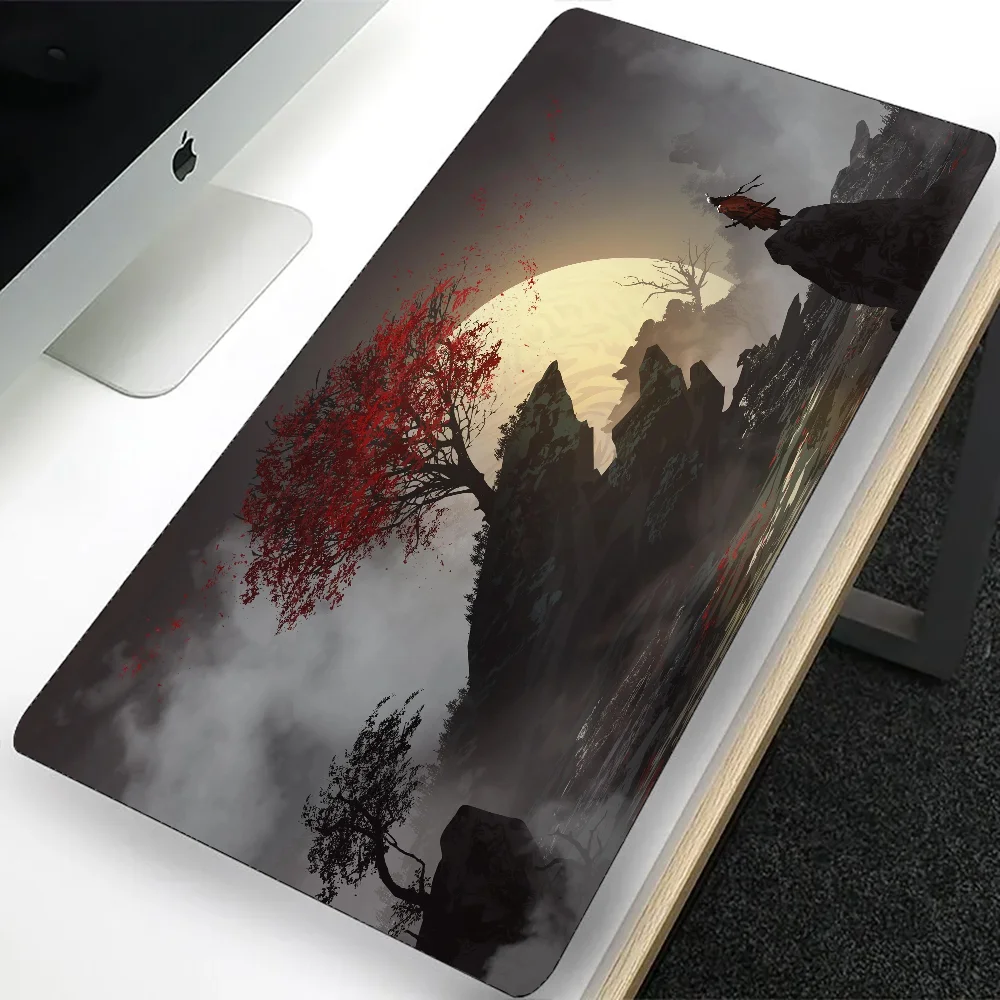 SEKIRO Shadows Die Twice Large Gaming Mouse Pad Computer Mousepad PC Gamer Laptop Mouse Mat XXL Office Keyboard Mat Desk Pad