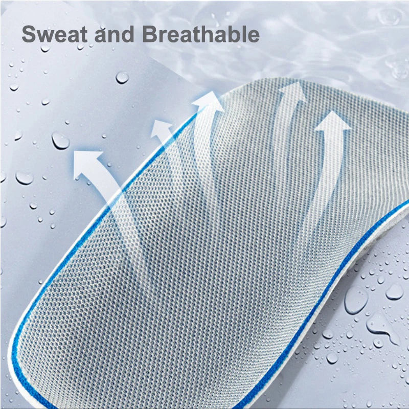 1.5cm 2.5cm 3.5cm Arch Support Height Increase Insoles Soft Half Insole for Men Women Feet Arch Support Orthopedic Shoes Pads